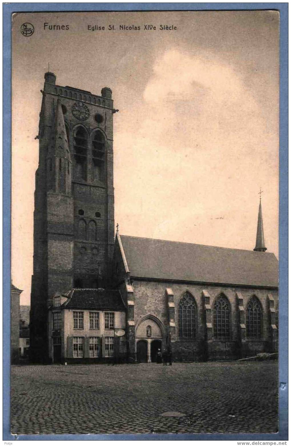 * Veurne - Furnes * église St. Nicolas (XIVe Siècle), Sint Niklaas Kerk (XIVe Eeuw), Vieux, Church, Kirche - Veurne