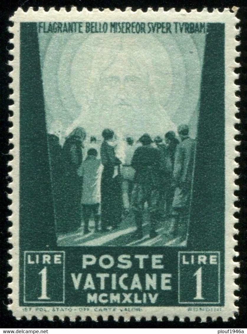 Pays : 495 (Vatican (Cité Du))  Yvert Et Tellier N° :   109 (*) - Nuovi