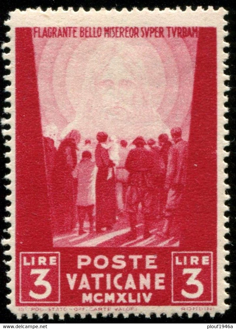 Pays : 495 (Vatican (Cité Du))  Yvert Et Tellier N° :   110 (*) - Unused Stamps
