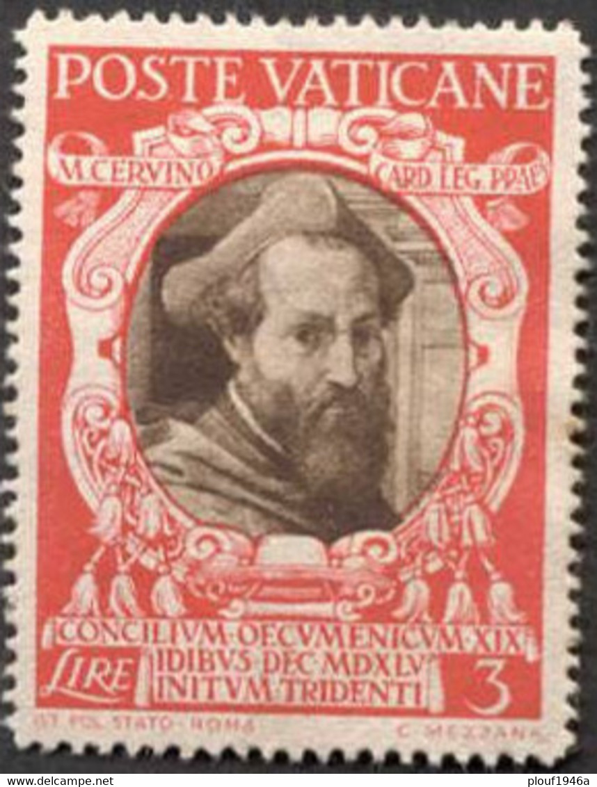 Pays : 495 (Vatican (Cité Du))  Yvert Et Tellier N° :   136 (*) - Nuovi