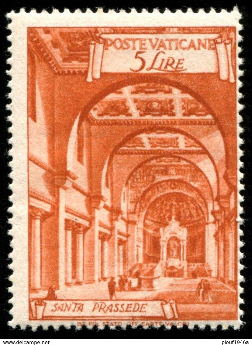 Pays : 495 (Vatican (Cité Du))  Yvert Et Tellier N° :   142 (*) - Ongebruikt