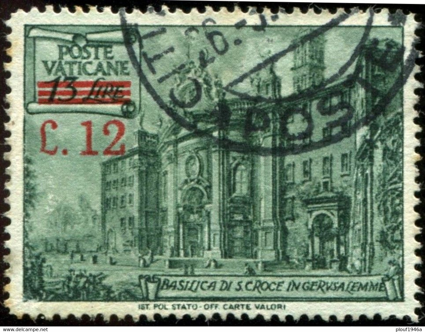 Pays : 495 (Vatican (Cité Du))  Yvert Et Tellier N° :   172 (o) - Oblitérés