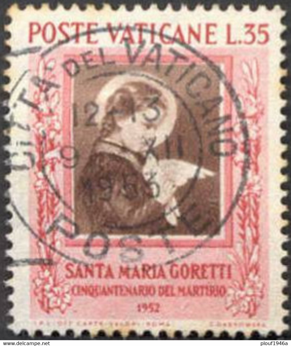 Pays : 495 (Vatican (Cité Du))  Yvert Et Tellier N° :   175 (o) - Gebraucht