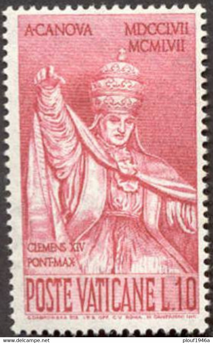 Pays : 495 (Vatican (Cité Du))  Yvert Et Tellier N° :   262 (*) - Unused Stamps