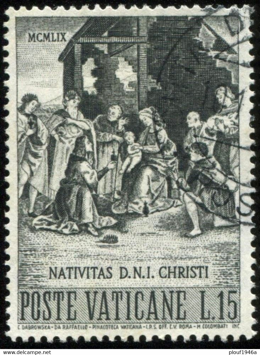 Pays : 495 (Vatican (Cité Du))  Yvert Et Tellier N° :   284 (o) - Usati