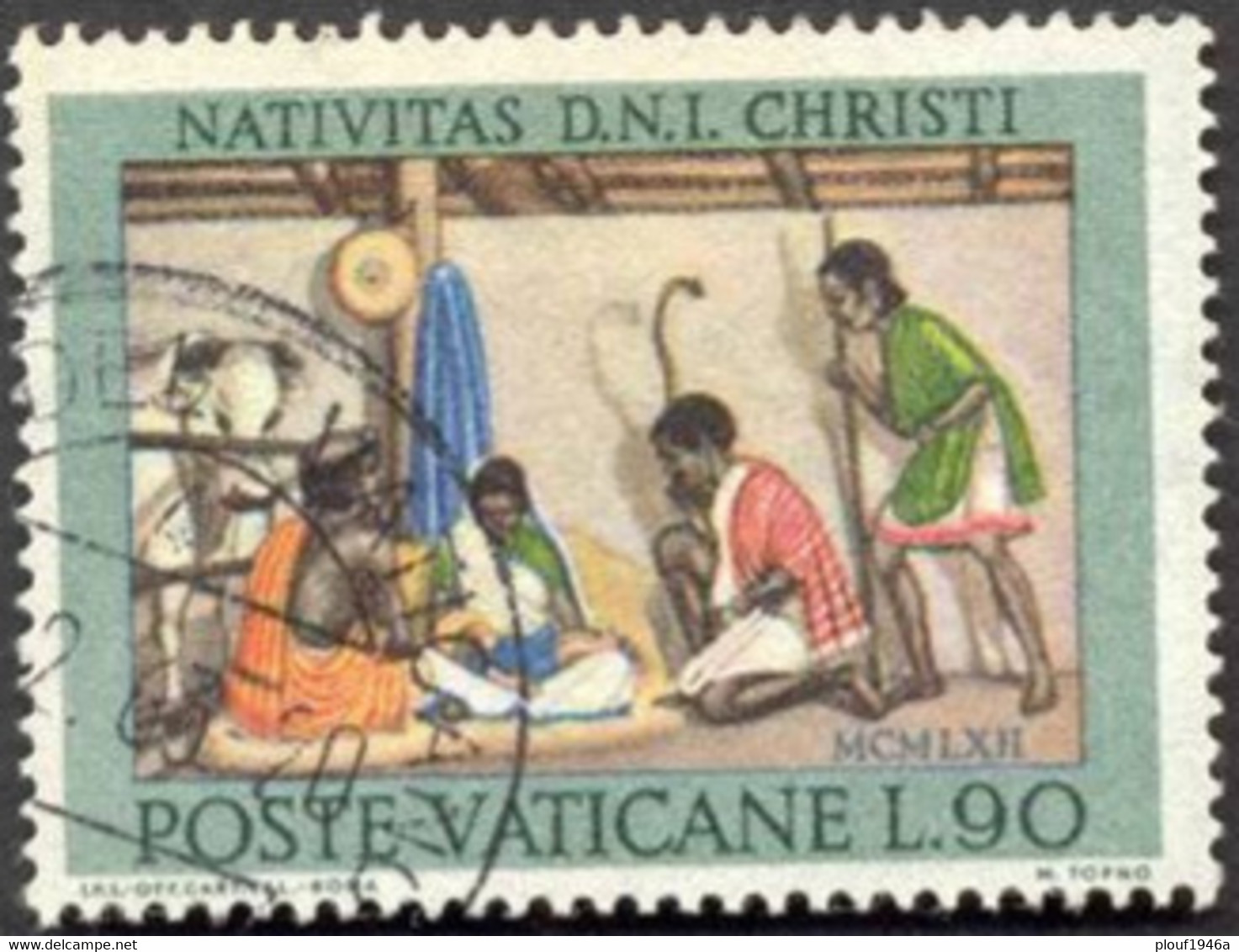 Pays : 495 (Vatican (Cité Du))  Yvert Et Tellier N° :   373 (o) - Used Stamps