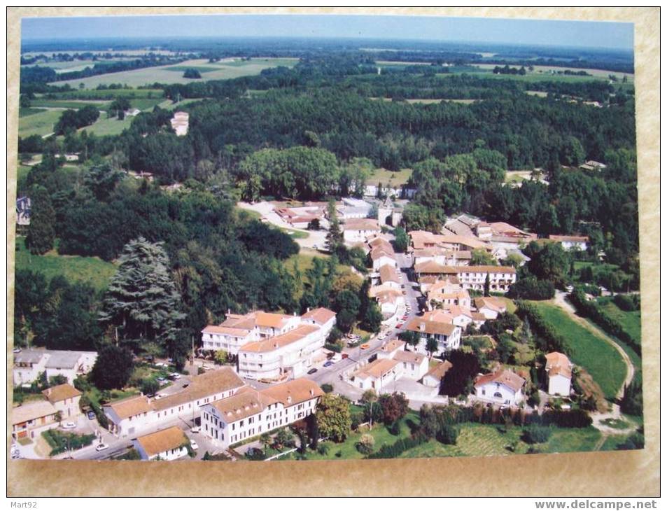 32 BARBOTAN LES THERMES VUE GENERALE AERIENNE - Barbotan