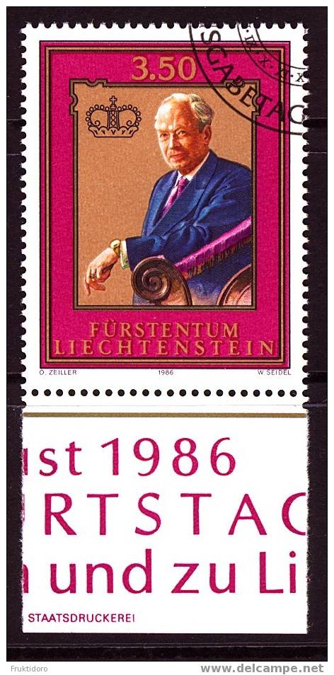 Liechtenstein Mi 903 Fürst / Prince Franz Josef II - 1986 - Gebraucht