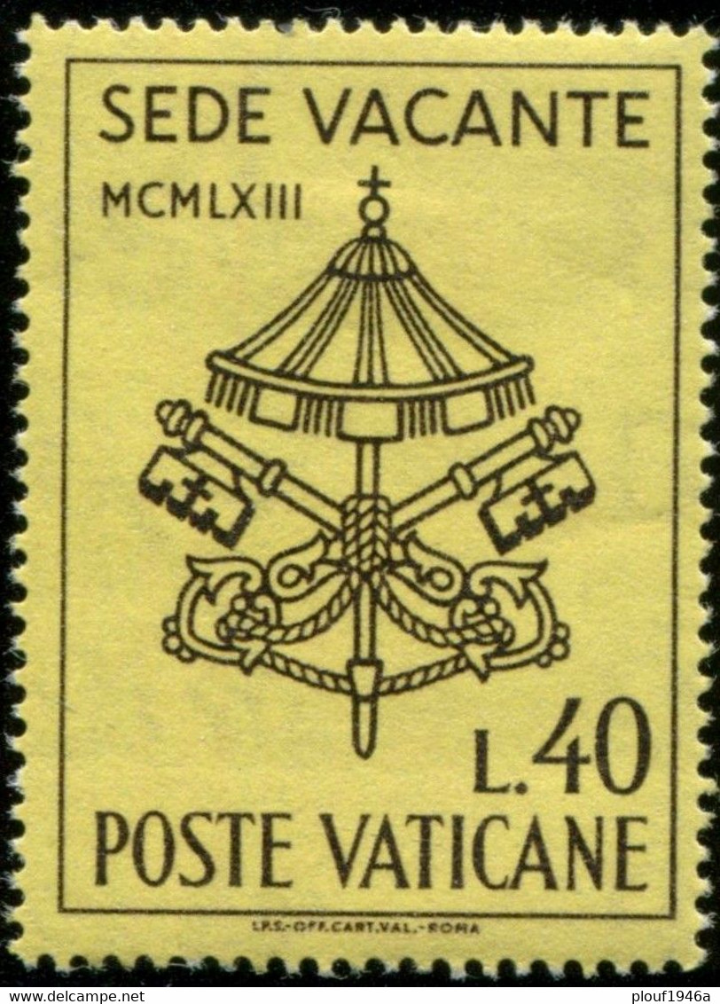 Pays : 495 (Vatican (Cité Du))  Yvert Et Tellier N° :   380-382 (*) - Neufs