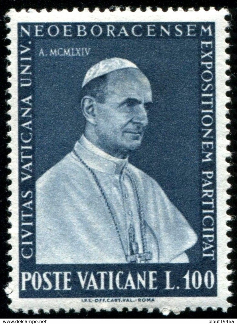 Pays : 495 (Vatican (Cité Du))  Yvert Et Tellier N° :   401-404 (*) - Nuevos