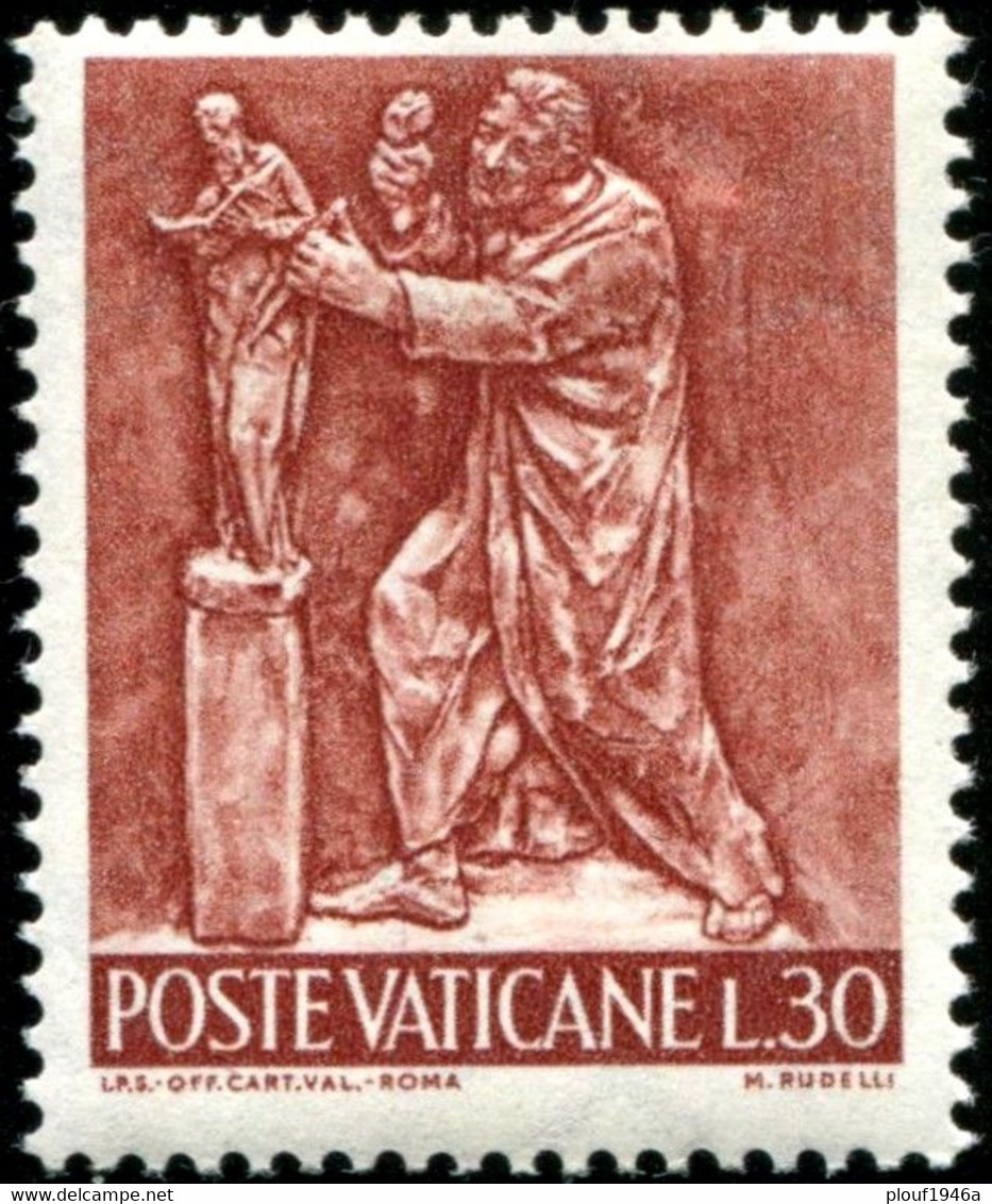 Pays : 495 (Vatican (Cité du))  Yvert et Tellier n° :   441-450 (*)