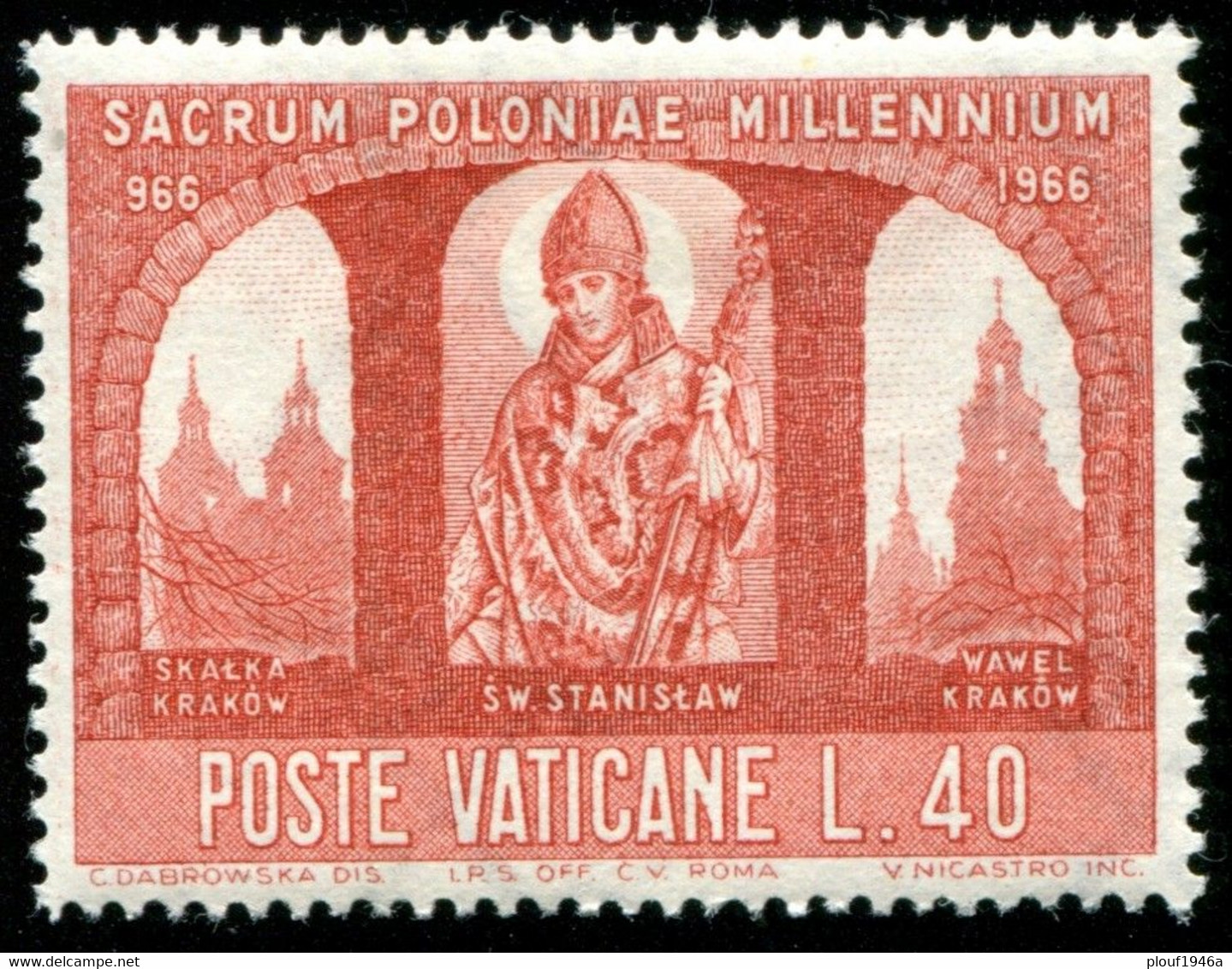 Pays : 495 (Vatican (Cité Du))  Yvert Et Tellier N° :   451-456 (*) - Neufs