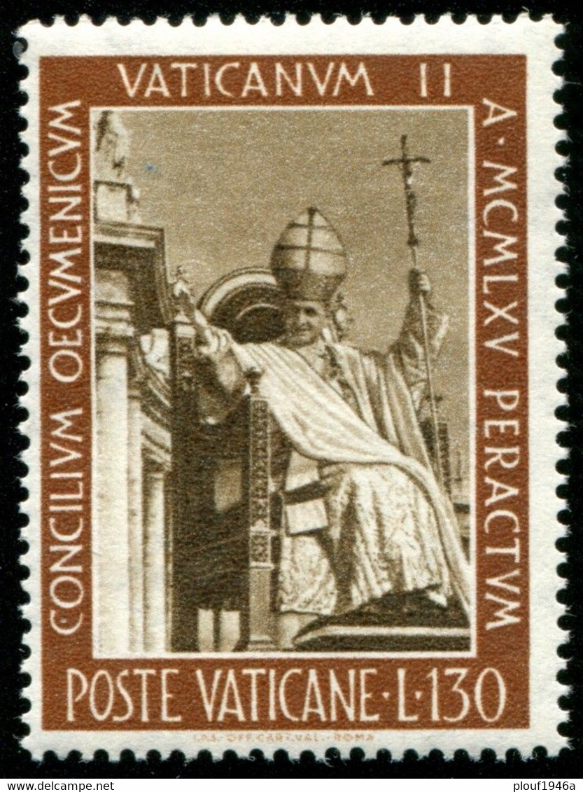 Pays : 495 (Vatican (Cité du))  Yvert et Tellier n° :   457-462 (*)