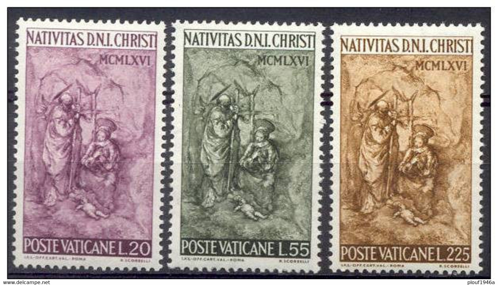 Pays : 495 (Vatican (Cité Du))  Yvert Et Tellier N° :   463-464 (*) - Unused Stamps