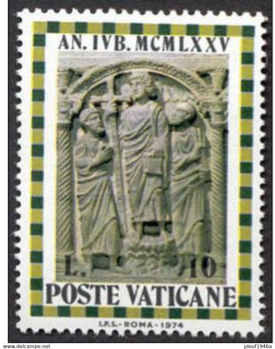 Pays : 495 (Vatican (Cité Du))  Yvert Et Tellier N° :   582 (*) - Ungebraucht