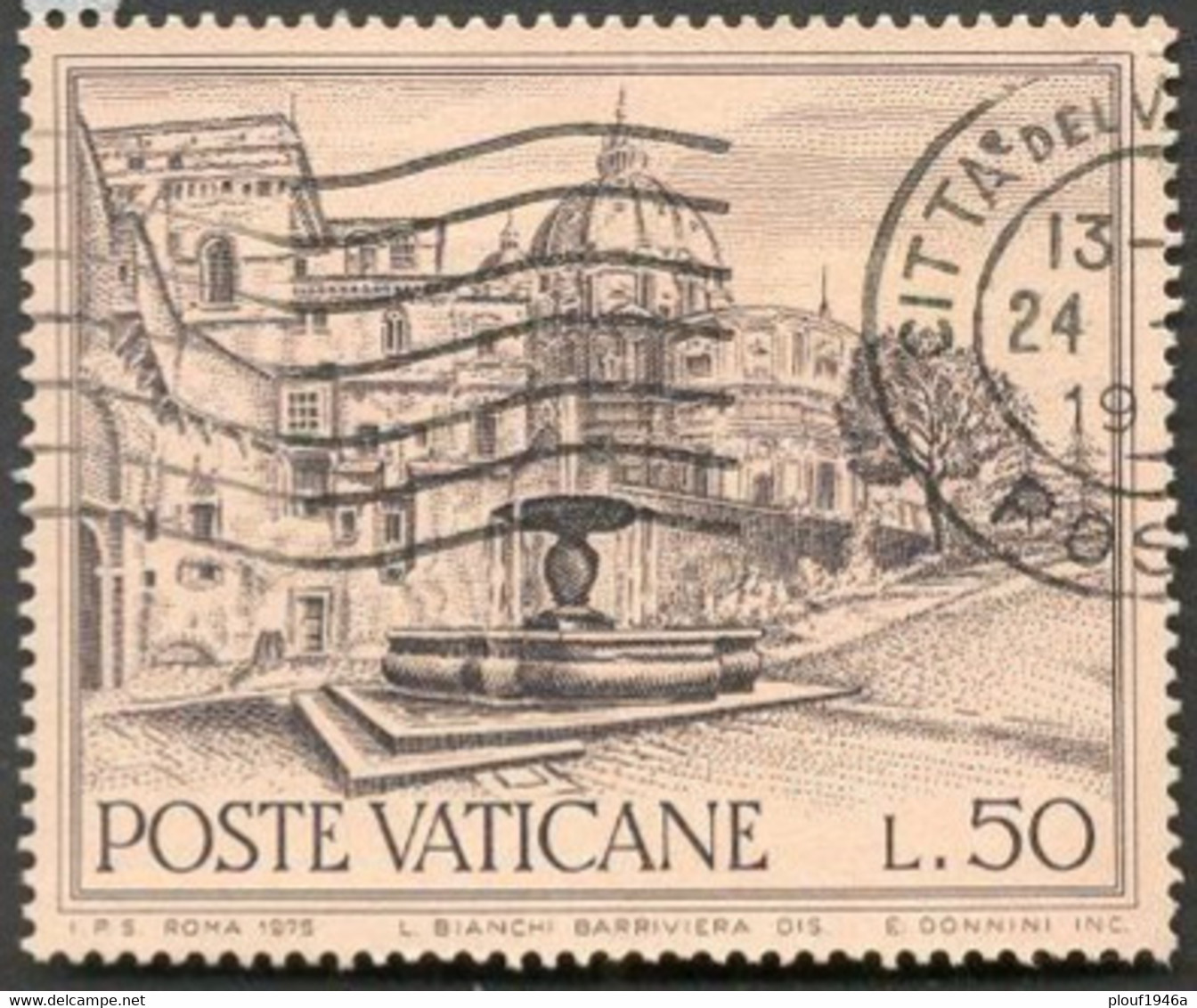Pays : 495 (Vatican (Cité Du))  Yvert Et Tellier N° :   596 (o) - Used Stamps