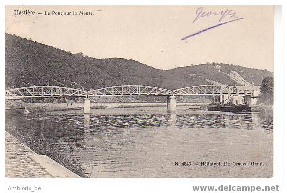 Hastière - Le  Pont Sur La Meuse - Hastière