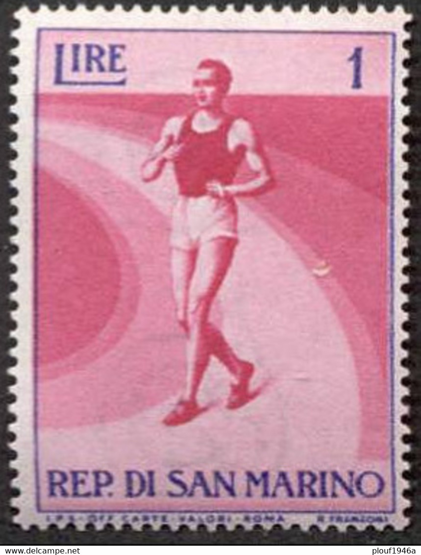 Pays : 421 (Saint-Marin)  Yvert Et Tellier N° :  383 (**) - Unused Stamps