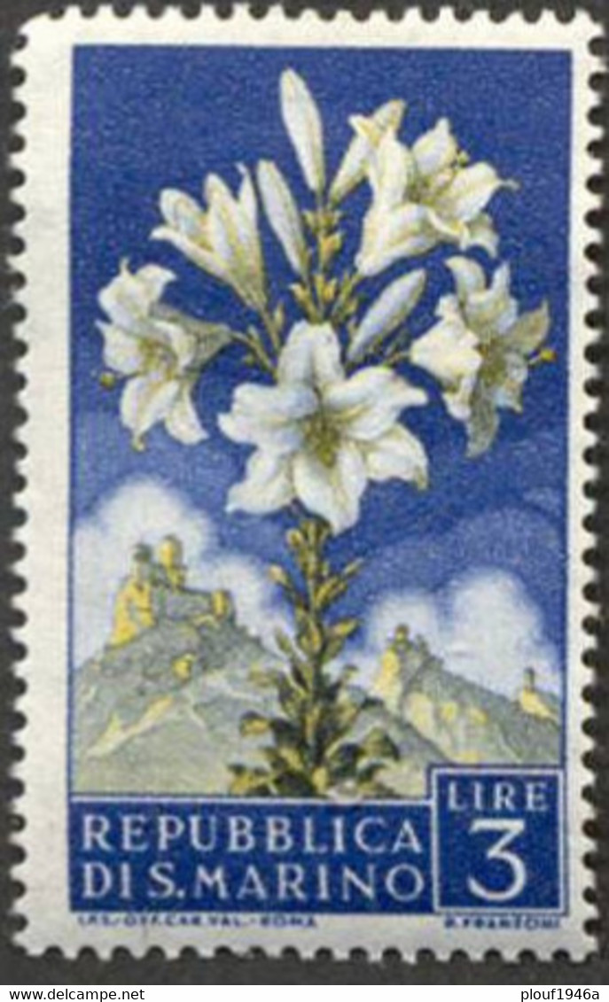 Pays : 421 (Saint-Marin)  Yvert Et Tellier N° :  429 (*) - Unused Stamps