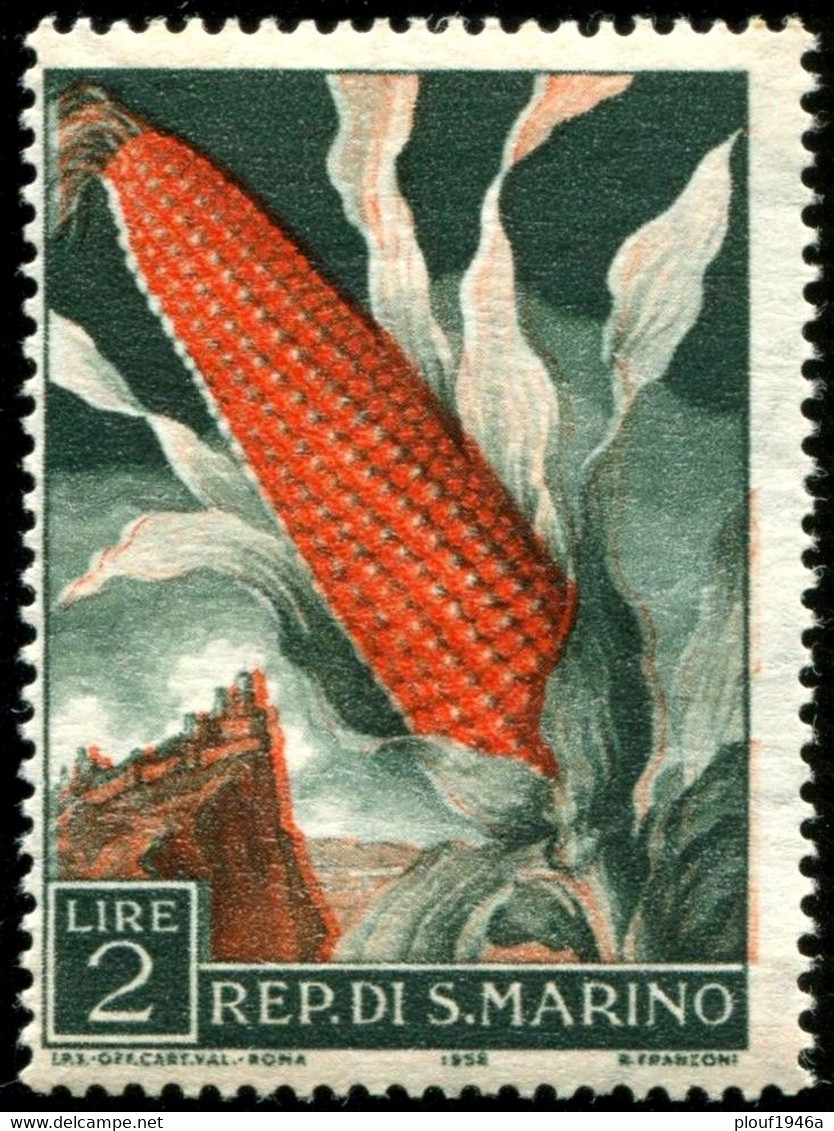 Pays : 421 (Saint-Marin)  Yvert Et Tellier N° :  450 (*) - Unused Stamps