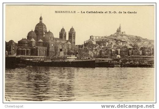 Marseille - La Cathédrale Et Notre-Dame De La Garde - Joliette