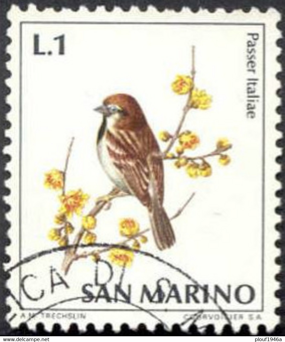 Pays : 421 (Saint-Marin)  Yvert Et Tellier N° :  810 (o) - Used Stamps