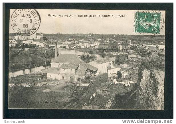 Mareuil Sur Le Lay - Vue Prise De La Pointe Du Rocher  (Robineau) - Mareuil Sur Lay Dissais