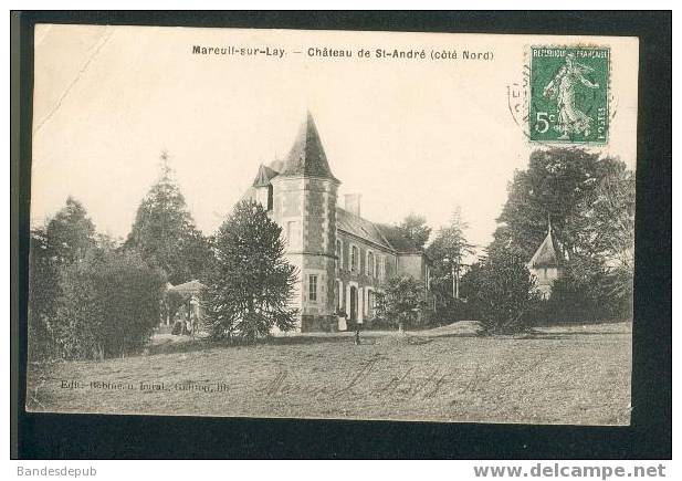 Mareuil Sur Le Lay - Château De St André (côté Nord))  (Robineau) - Mareuil Sur Lay Dissais