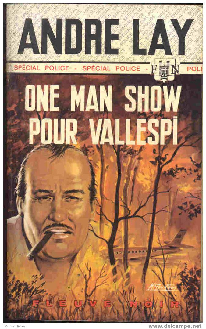 Fleuve Noir Spécial Police 871 - André Lay - One Man Show Pour Vallespi - EO 1971 - BE - Fleuve Noir