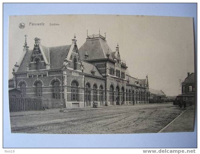 Peruwelz. Station. Statie Tram - Autres & Non Classés