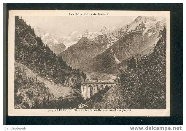 Les Houches - Viaduc Sainte Marie Et Massif Des Glaciers (A.B.C 3903) - Les Houches