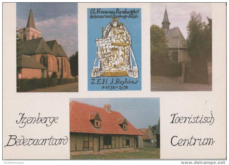 Izenberge - Leisele  Bedevaartoord - Toeristisch Centrum OL Vrouw Van Barmhartigheid  St. Milderakapel - Bachten De Kupe - Alveringem