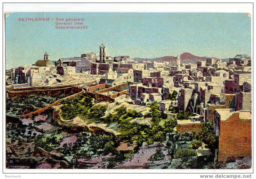 B1245 -  BETHLEHEM - Vue Générale - Palestine