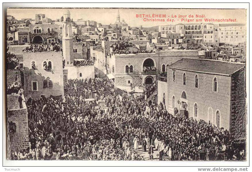 B1242 - BETHLEHEM - Le Jour De Noël - Palästina