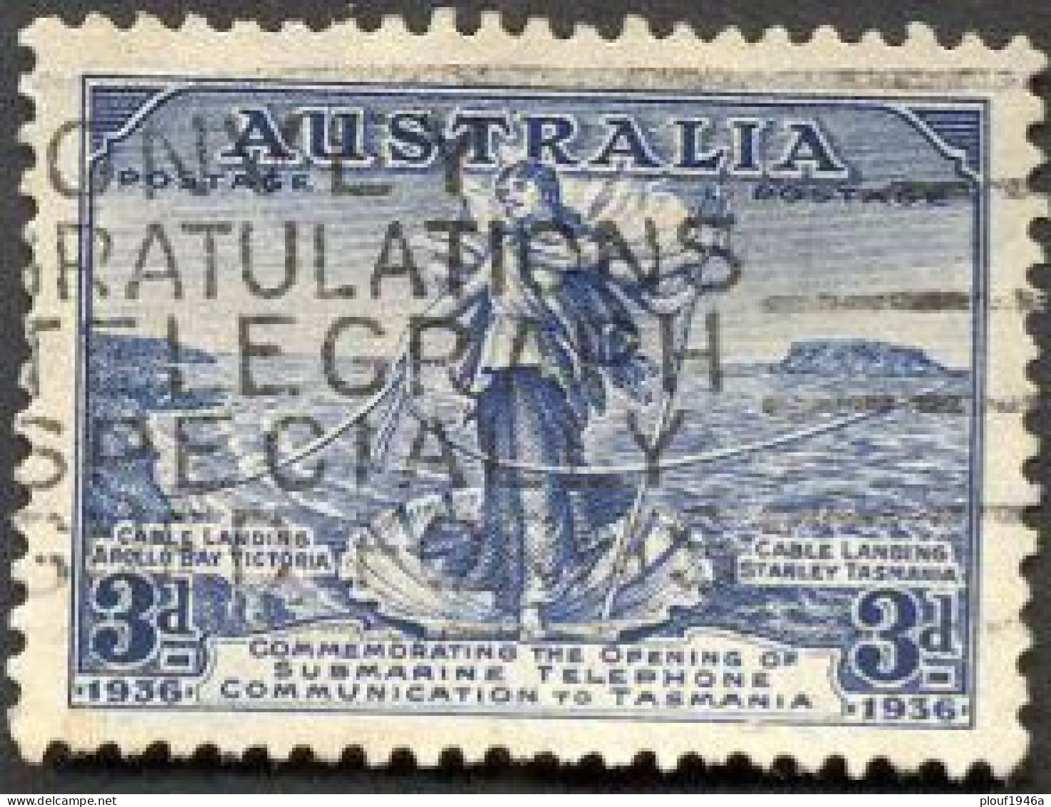 Pays :  46 (Australie : Confédération)      Yvert Et Tellier N° :  106 (o) - Used Stamps
