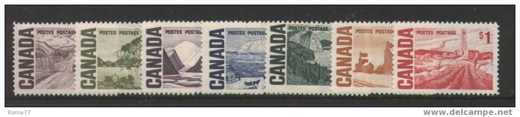 CI1178 - CANADA' , YVERT N.  383/389  *** - Ungebraucht