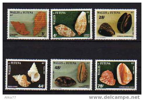 WALLIS FUTUNA      Neuf **   Y. Et T.  N° 360 à 365        Cote:  7,75 Euros - Unused Stamps