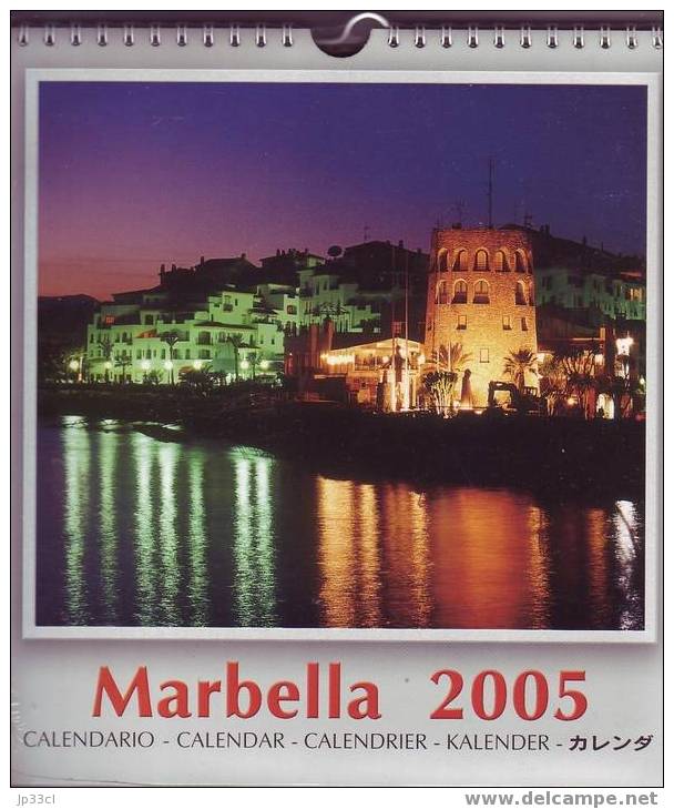 Calendrier Marbella 2005 - Grand Format : 2001-...