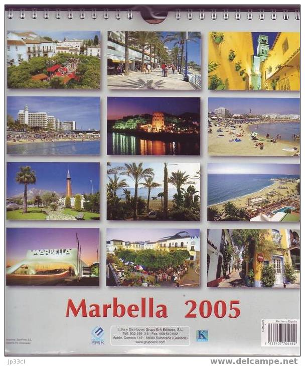 Calendrier Marbella 2005 - Grossformat : 2001-...