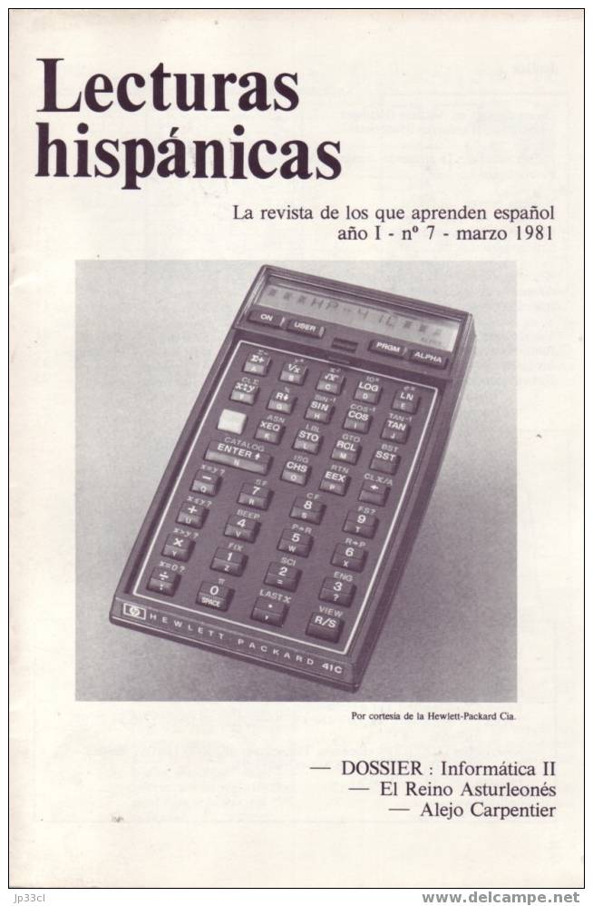 Lecturas Hispanicas N°7, 3/1981 - Scolaires