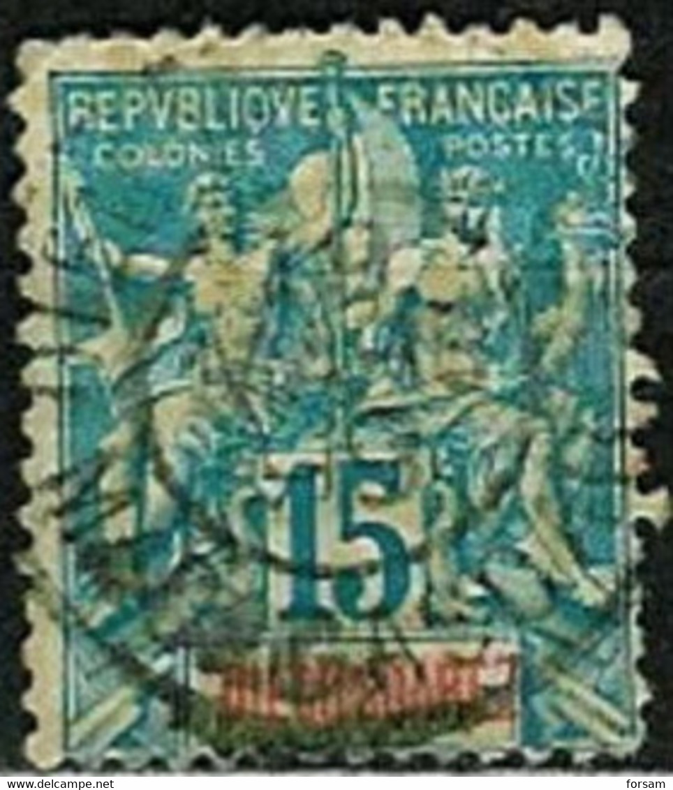 DIEGO-SUAREZ..1892..Michel # 30...used. - Oblitérés