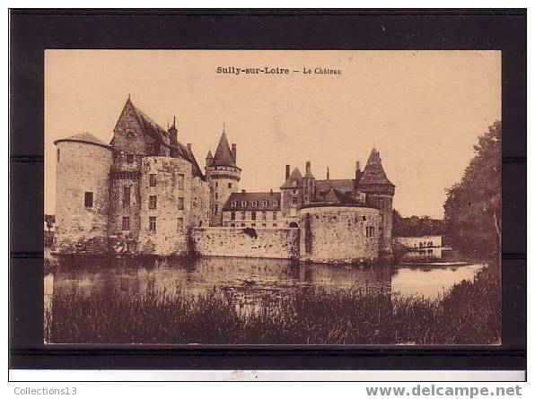 LOIRET - Sully Sur Loire - Le Chateau - Sully Sur Loire