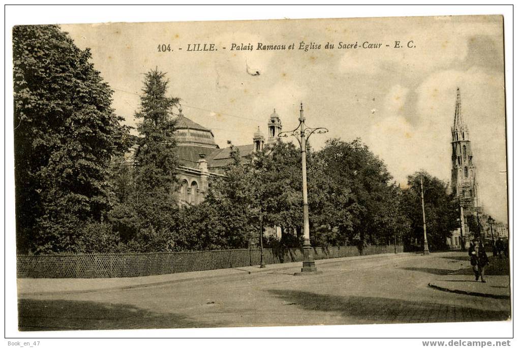 {31531} 59 Nord Lille , Palais Rameau Et Eglise Du Sacré Cœur . Animée - Lille