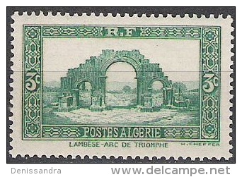 Algerie 1936 Michel 105 Neuf * Cote (2005) 0.50 Euro Lambèse Arc De Triomphe - Neufs