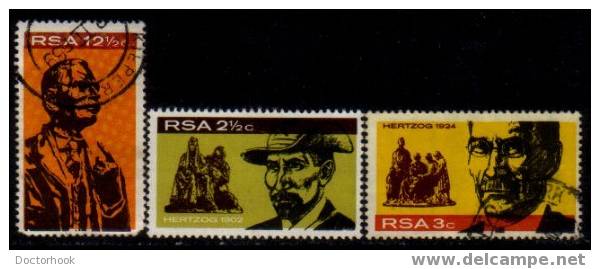 SOUTH AFRICA   Scott   # 348-50  F-VF USED - Used Stamps