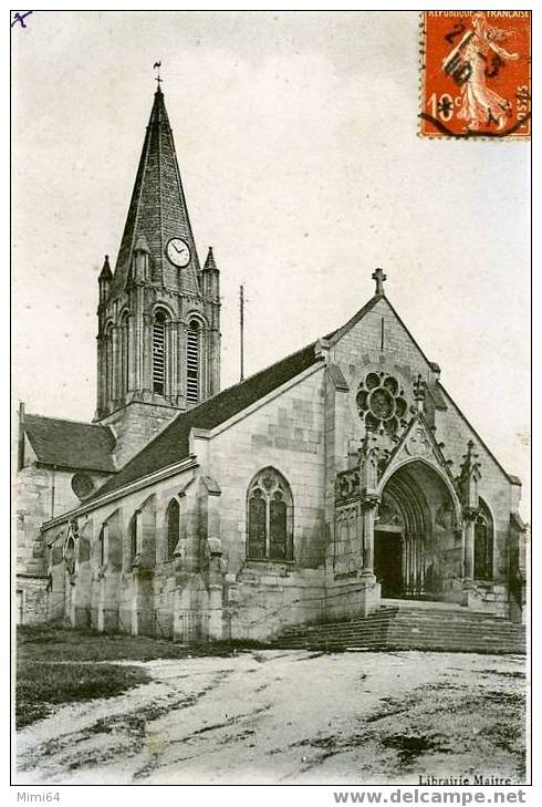 D. 78.CONFLANS-Ste-HONORINE . L'église, XII Siécle - Conflans Saint Honorine