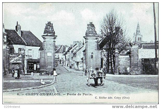 Crépy En Valois - Porte De Paris - Crepy En Valois