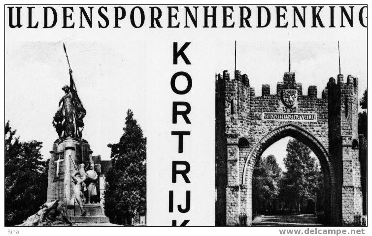 Lot Van 13 Verschillende Kaarten Kortrijk - Kortrijk