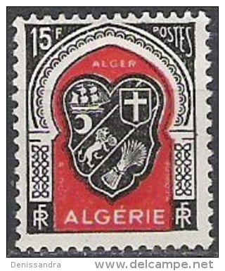 Algerie 1947 Michel 276 Neuf * Cote (2005) 1.50 Euro Armoirie Alger - Nuevos