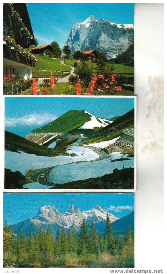 10 Carte De Montagne - 10 Mountains Postcard - 5 - 99 Cartoline